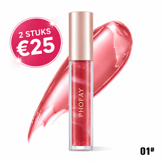 PHOFAY Rose Blooming Lip Gloss